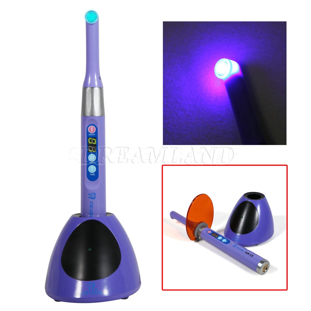 Woodpecker DTE Style Dental Wireless iLed Curing Light 1Second Cure Lamp 2300mW