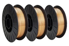 ER70S-6 Copper Coated MIG General Use Welding Wire 11 Lb x 0.030″ (3 SPOOLS)