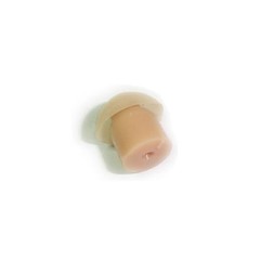Flesh Colored Replacement Earbud for Two-Way Radio Coil Tube Surveillance Kits