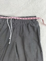Chef Works Essential Baggy Pants L Black White Gingham Check Uniform Unisex