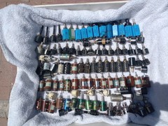 Bulk Lot of Vintage HeliPOT Potentiometer Mixed Makes & Models RADIO. SCOPES