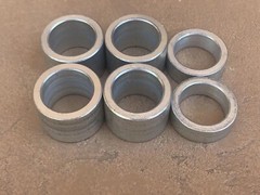 Alamo Rhino/Bush Hog Land Pride Finish Mower Wheel Height Spacers 84612 & 84613