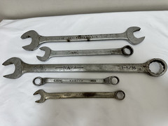 Napa Professional 1-15/16″ Combination Wrench NDF 75 PLUS 4 USA WRENCHES