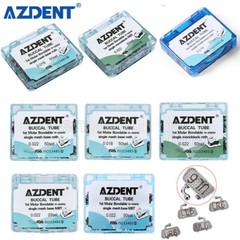 Dental Orthodontic Buccal Tubes 1st 2nd Molar Roth MBT 022 Bondable Mesh Base US