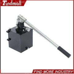Findmall Hydraulic Piston Hand Pump 1.5 CID 5 Qt w/ Release Knob Single-acting