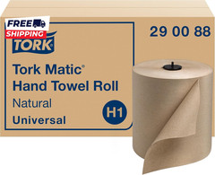 Matic Paper Hand Towel Roll Natural H1 Universal 100% Recycled Fiber 6 Rolls