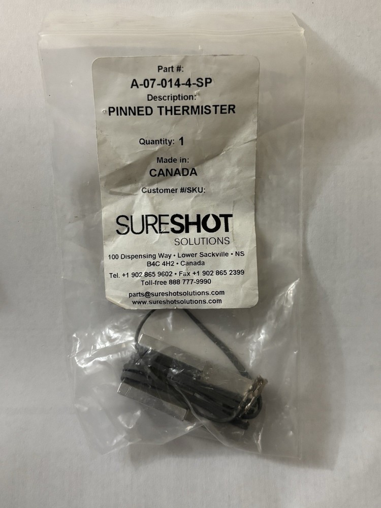 Sure Shot-Ac Dispensing Valve Insert Therm Assembly A-07-014-1-SP