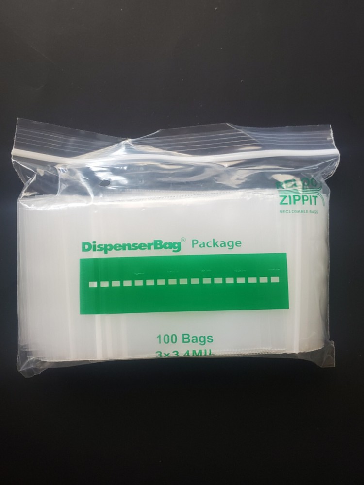 2×3 to 24×24 Clear HD Reloc Zippit Lock Seal Top Reclosable Zip-lock Bags 4Mil