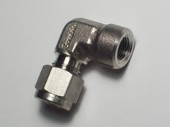 1- Swagelok Elbow Connector Fitting, 1/4″ OD Tube x 1/8″ FNPT, SS-400-8-2