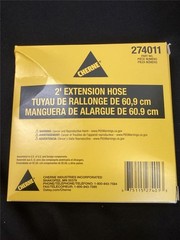 + Lot of 6 CHERNE 2′ Extension Hose Yellow 274011