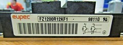 💥INFINEON EUPEC 1200 VOLT 1200 AMP FZ1200R12KF1