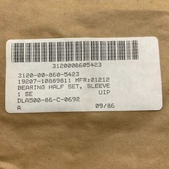 NEW Federal Mogul 01212 Bearing Half Sleeve Set 3120-00-860-5423 Sealed MIL Pack