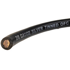 2/0 AWG Tinned Copper Wire Black 50ft spool Heavy Duty Battery Cable Marine