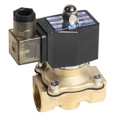 3/4″ Normally Closed Brass Solenoid Valve 110Volt AC Water Air Gas VITON DN16