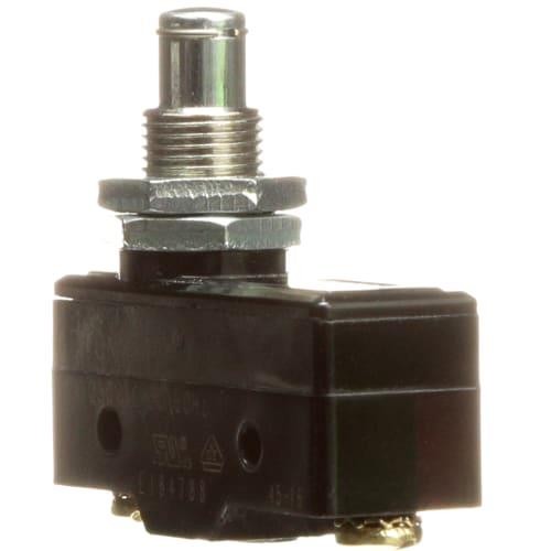 1pc ZF ELECTRONICS GPTCNH11 Switch,Snap Action,SPDT,IP40,Button Act,Silver