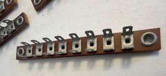 8 Lug Common Phenolic Terminal Strip (QTY 8) Slide connector or solder