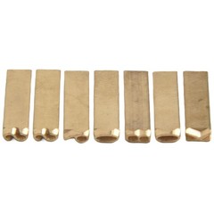 Coding Machine Word Grain Copper Letters Thermal Ribbon Printing Font 120pcs