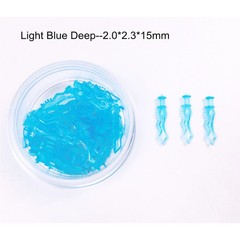 40Pcs/Box Dental Plastic Diamond Wedges Interdental Matrix Gap Diastema Adaptive