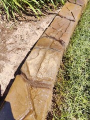 1 Concrete Landscape Curbing Texture Ransom Canyon Natural Stone Stamps