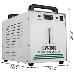 SIHAO Laser Industrial Water Chiller CW3000/5000/5200 for CO2 Laser Engraver