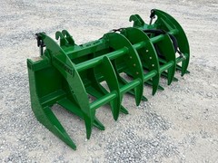 Proworks 72″ Root Rake Clam Grapple Attachment John Deere Compact Tractor Loader