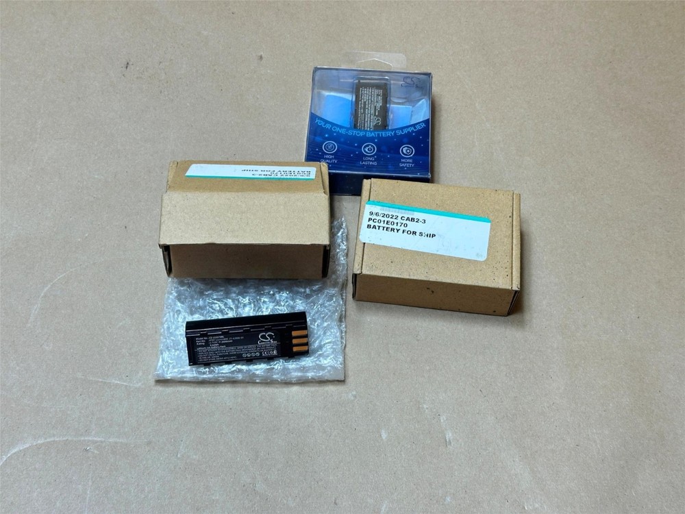 3x Pack Lot Repacement Battery for Symbol 21-62606-01 LS34IAB0003.7V 2600mAh 9.6