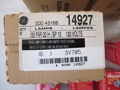 General Electric CG201AK1 PAR20 50W Halogen Narrow Floodlight Bulb