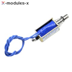 1-10PCS JF-0530B 24V 5N/10mm Pull-Push-Type Reset-Style Solenoid Electromagnet