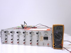 PCB Piezotronics 494A06 Test Panel Galvanometer 6 channel ICP Sensors 400.0 Hz