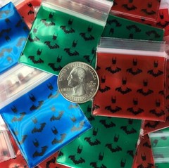BaggiesSince1987 – 1515 Design Zip Bags METALLIC P 50 D MIX 100PCS, READ DETAILS