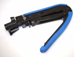 RG59 RG6 RG11 Coaxial Cable Crimper Compression Tool For F Connector CATV TV