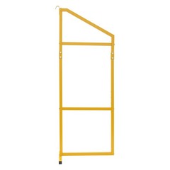 4 Pack Cargo Shipping Container Shelving Shelf Bracket 19″x52″ Universal Yellow