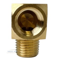 5 Pack 1/4″ NPT Brass Street Elbow 90 Degree Pipe Thread Fitting Male Female