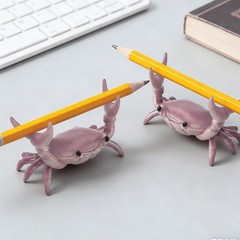 Crab Pen Holder 2 Pack, Cute Desk Organizer Crab Pencil Holder, Creative Desk…