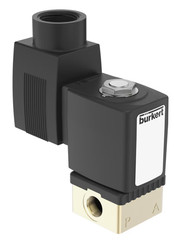 Burkert Type 6013 00126111 126111 24VDC 2/2 Way Solenoid Valve Direct Acting New