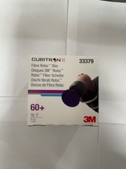 3M Cubitron II Fibre Roloc Disc, 2″ 60+ Grit : 33379