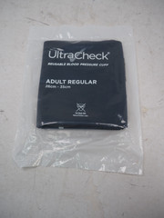 26-35cm UltraCheck Adult Regular Blood Pressure Cuff 1 Tube Welch Philips – NEW