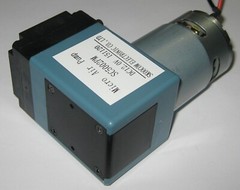 12 V DC Single Diaphragm Head Pressure / Vacuum Pump – 10 L/min – 29 PSI max