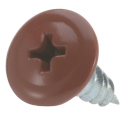 9/16″ Wafer Head Painted Zip Screws, 16 colors, 5.6oz/bag, (approx. 100pcs/ bag)