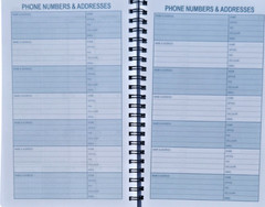 2026 Weekly/Monthly Planner, organizer, Appointment book, 5″ x 8″ Select color