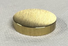 2-1/4” BRASS FEET DISC X 3/8” LONG🇺🇸2.250” ROUND 360 BRASS BAR 57mm X 9.5mm