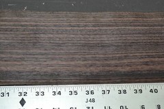 East Indian Rosewood Wood Veneer Sheet 5 x 47 inches 1/42nd I7619-6