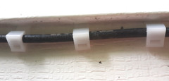 Perfect Vision PVHSCV Horizontal Aluminum / Vinyl Siding RG6/RG59 Cable Clips