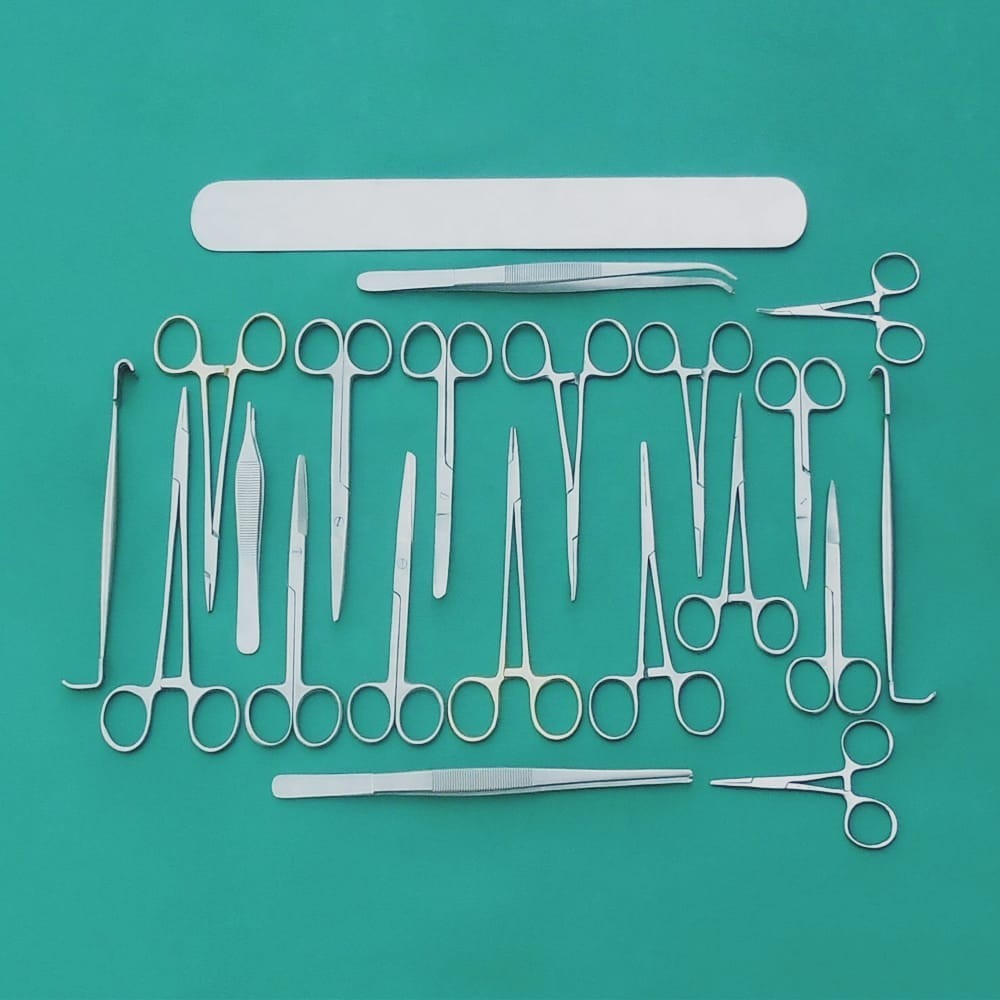 82 PCS Plastic Surgery Instruments Set Micro Surgical Kit Professional Stainless