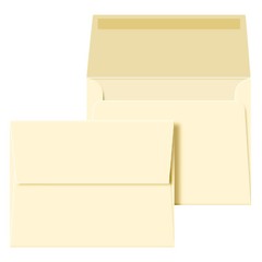 Natural A2 Envelopes (4 3/8″ x 5 3/4″) Gummed Flap, 24lb Bond (90gsm), 250 Qty