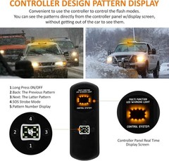 72 LED Roof Top Strobe Light Bar for Tow Trucks & Emergency Vehicles