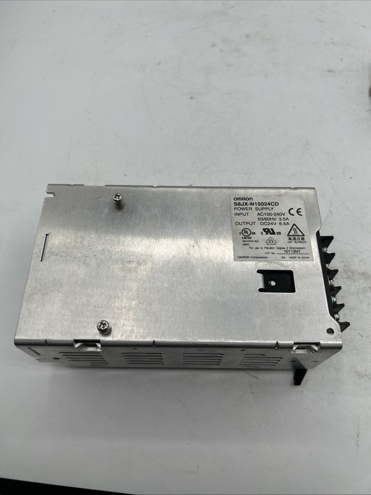 OMRON,S8JX-N15024CD,POWER SUPPLY AC 100-240V DC24V See Pics