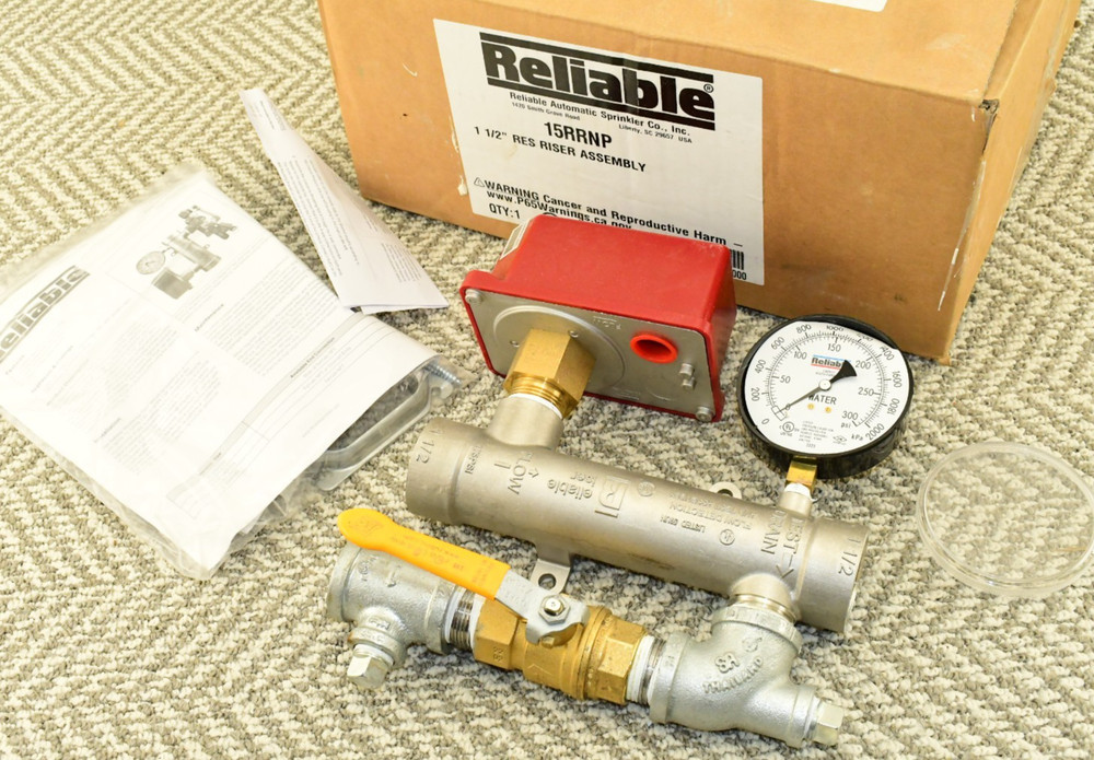 Reliable 15RRNP 1-1/2″ Residential Riser Assembly Automatic Sprinkler RS-15RR