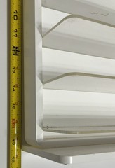 LACOSTE Eyewear Countertop Display Case Rack – Multi-Shelf Acrylic & Wood