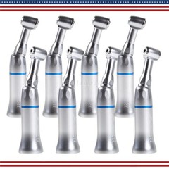 10Yabangbang Dental 1:1 Handpiece Slow Low Speed Contra Angle E-type Push Button